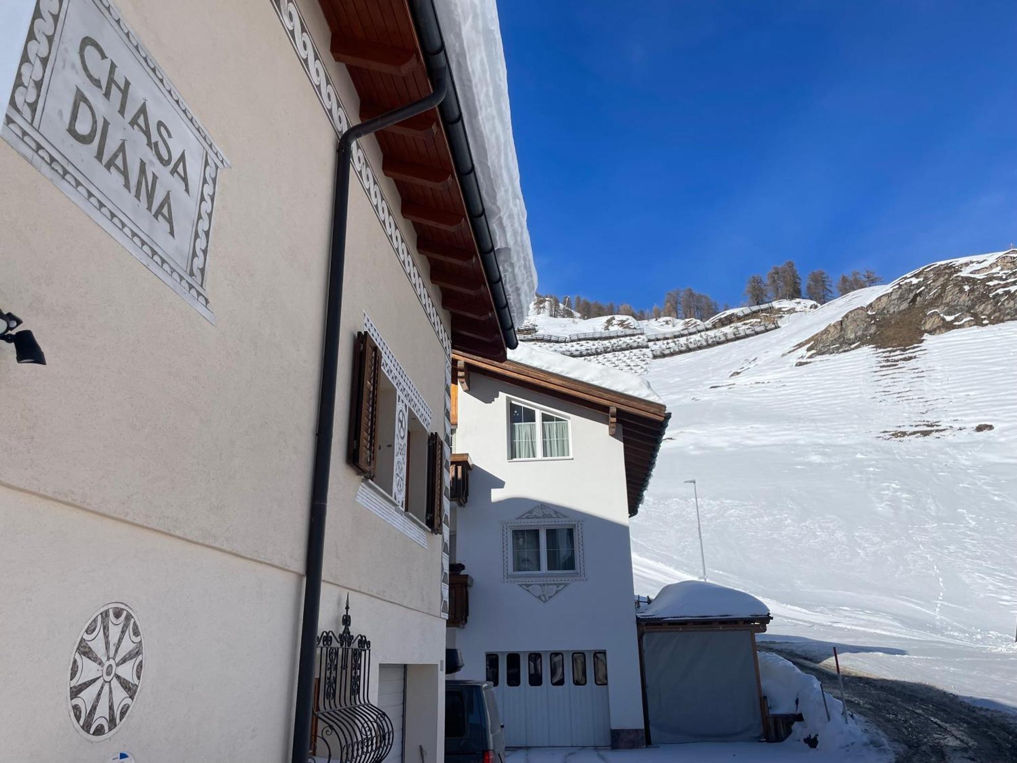 Apartmán Chasa Diana Samnaun Exteriér fotografie